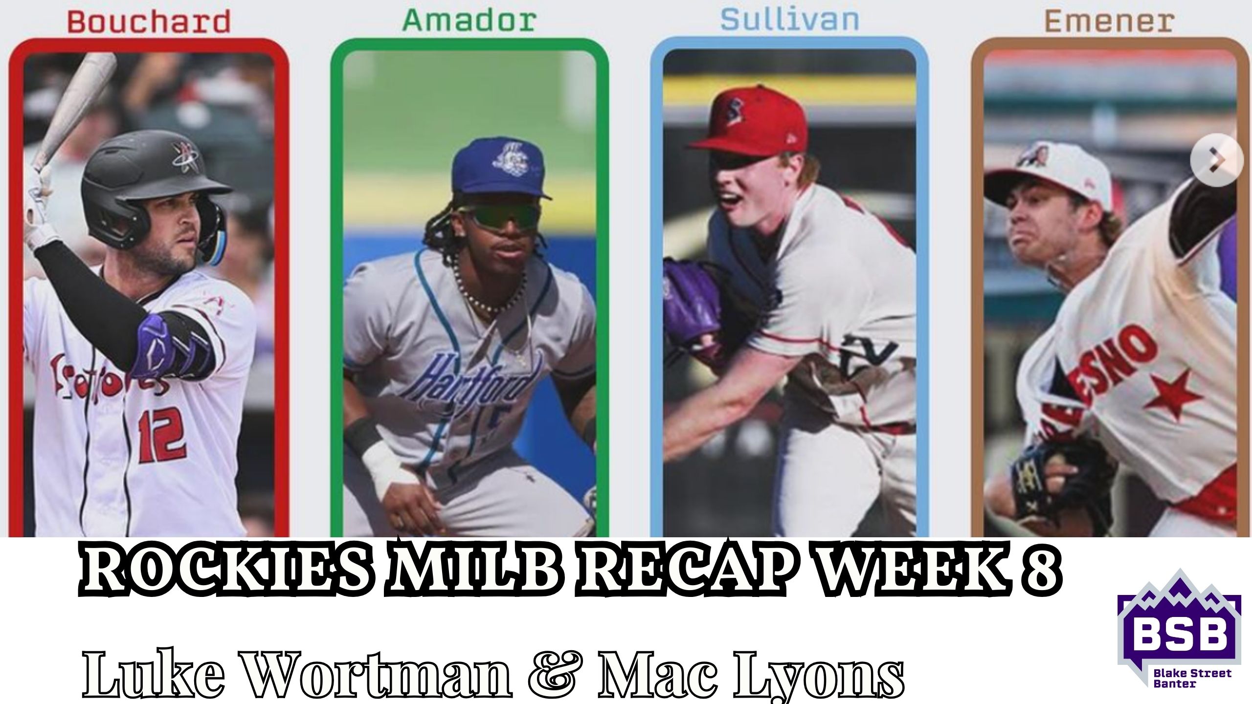 Colorado Rockies MiLB Recap Week 8
