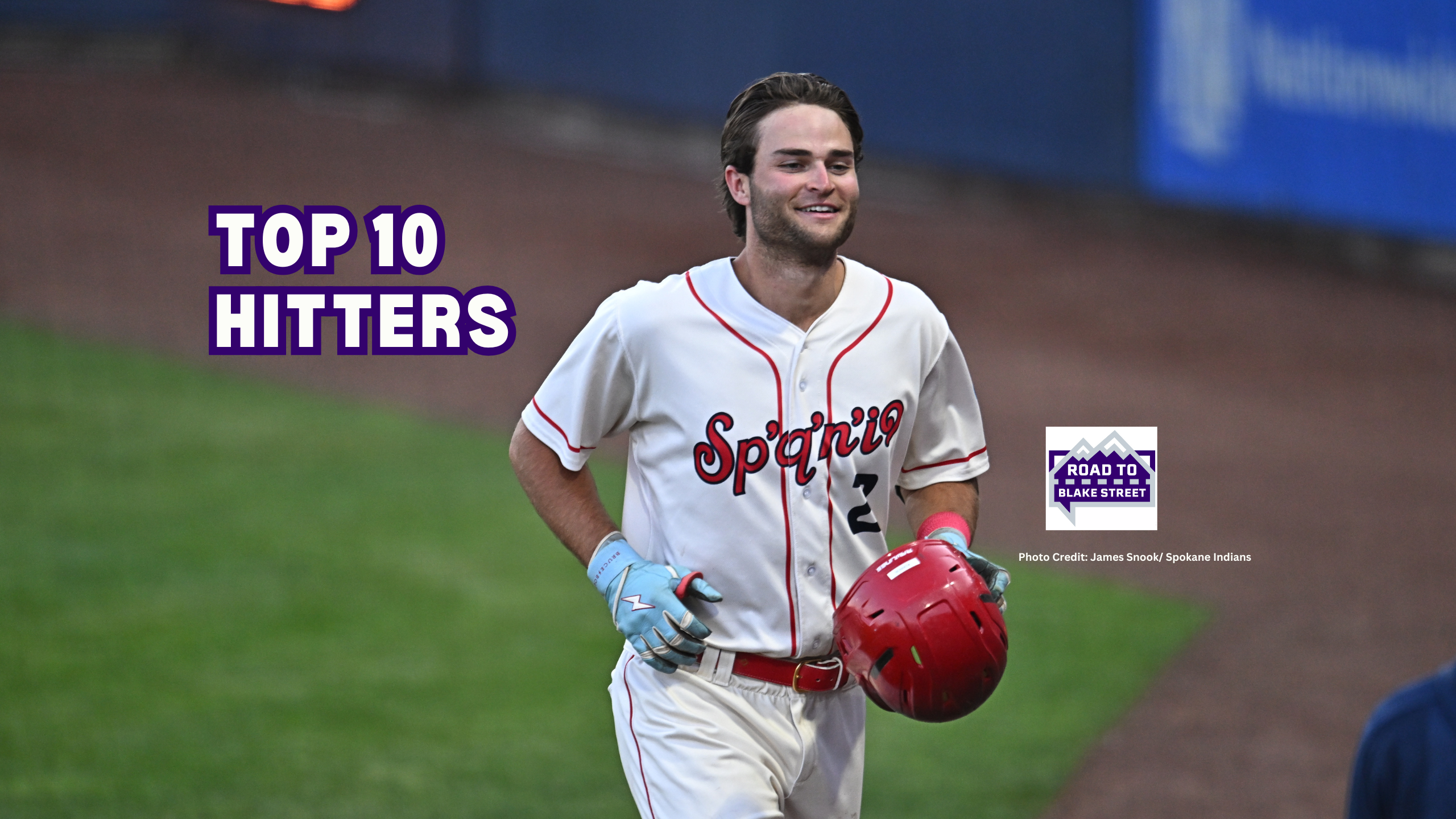 Kyle Karros, Rockies hitter, smiling