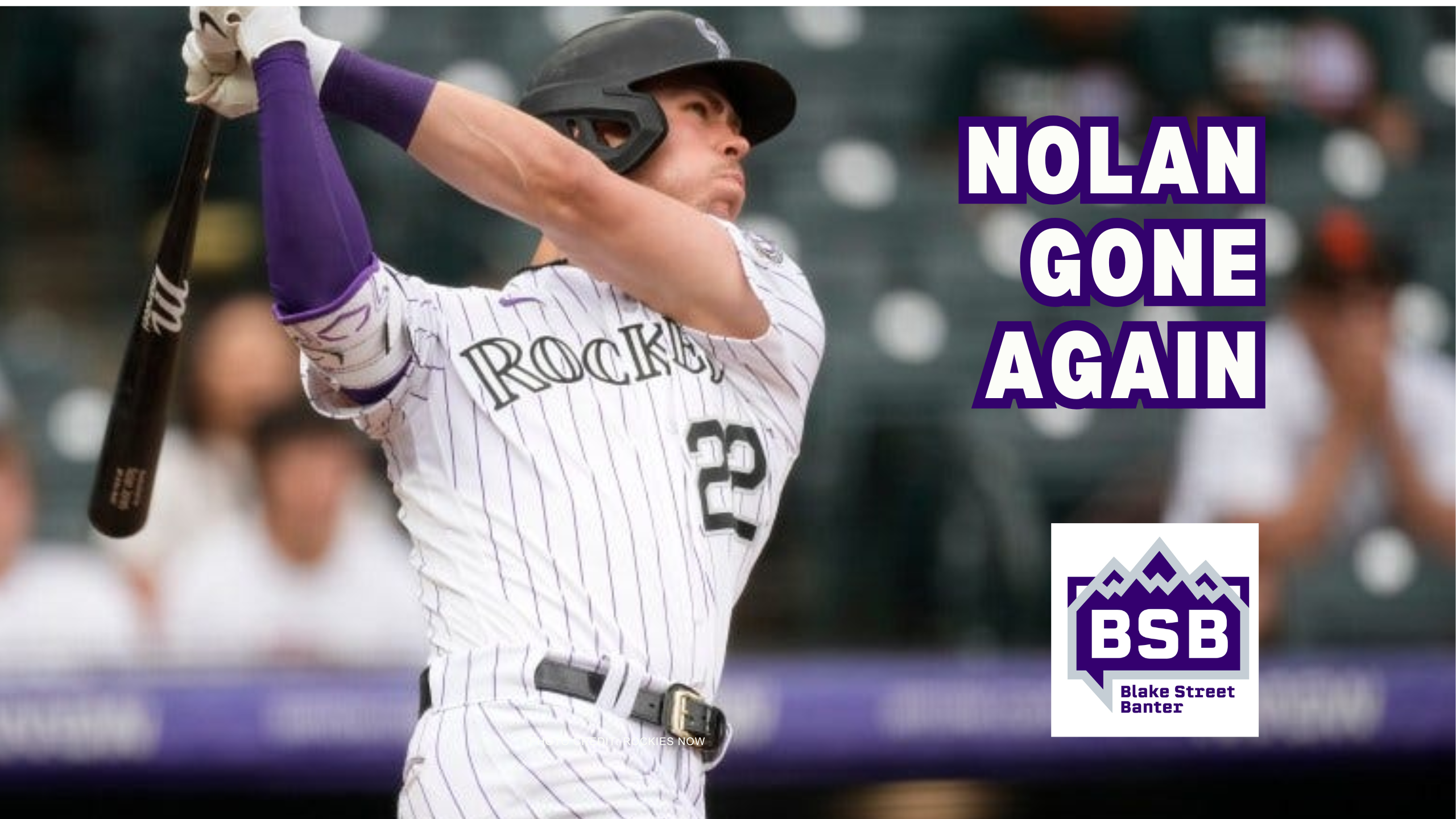 Nolan Jones in a Colorado Rockies jersey