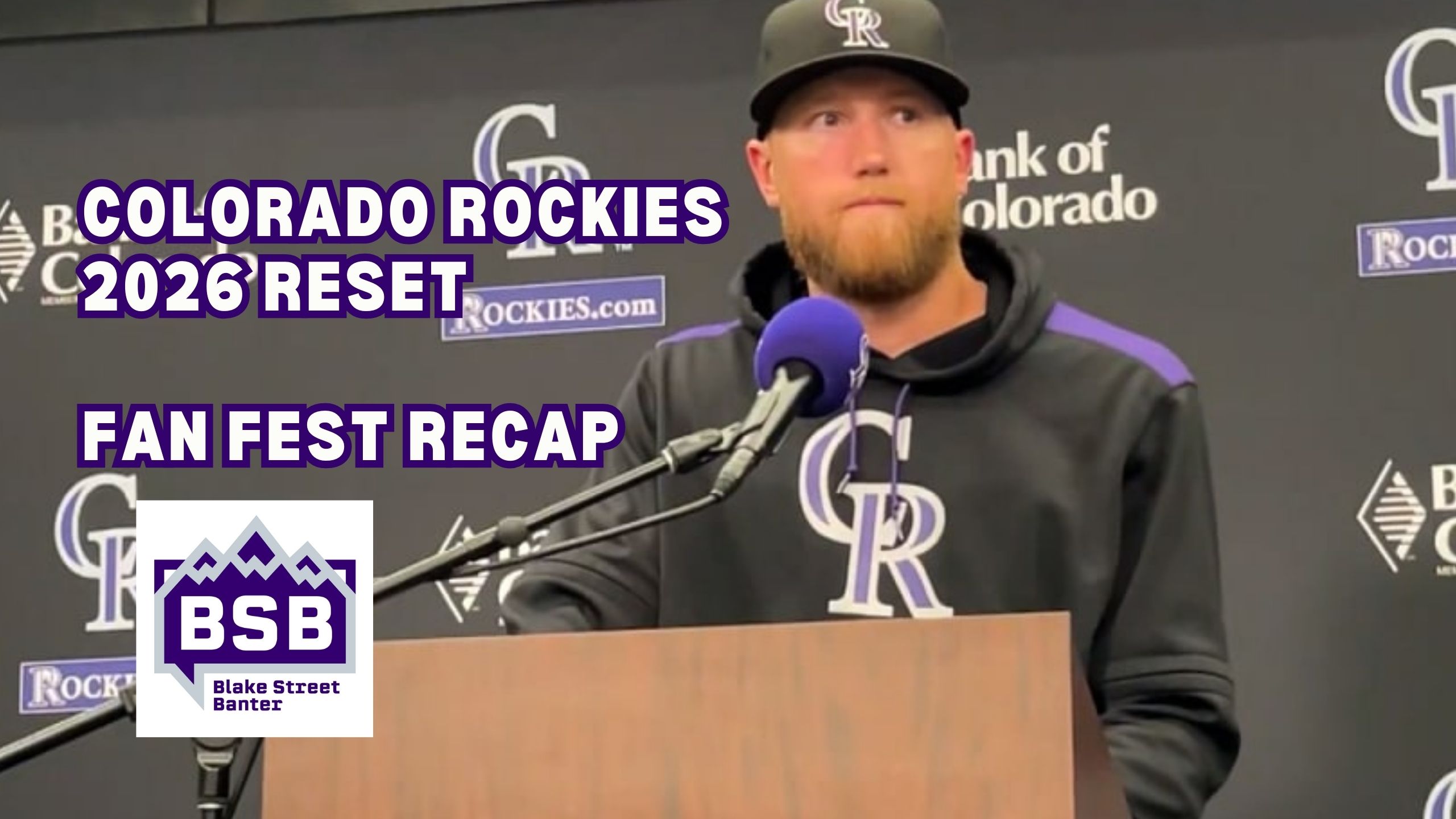Kyle Freeland speaks at Rockies Fest about the team’s reset entering the 2026 season